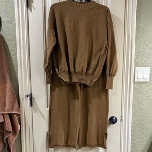 Sweater and Pant Set.  FME.  NIB.